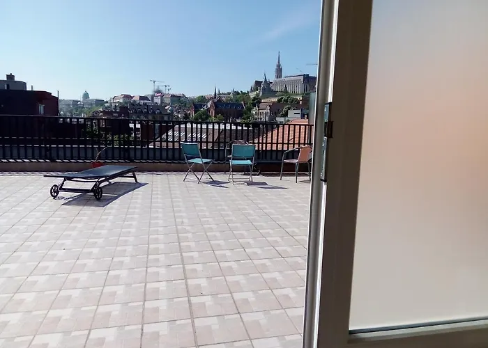 Lägenhet Buda Super Panorama Budapest